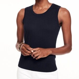 TALBOTS Navy Sweater Vest